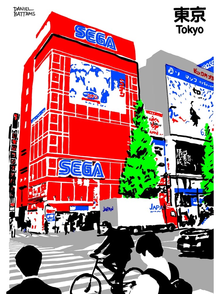 Tokyo By Day Sega Arcade