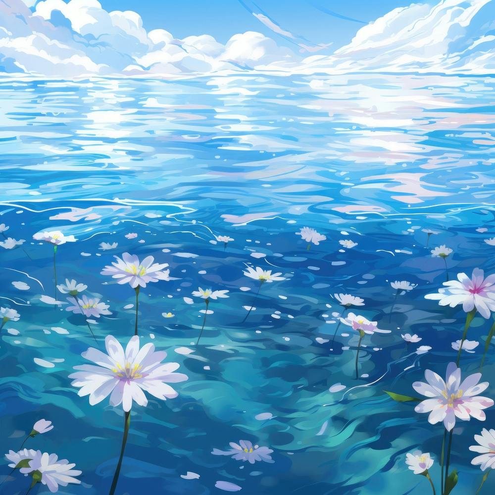Daisies In The Water 4