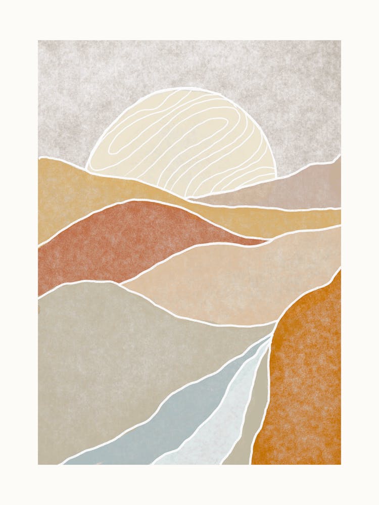 Sunset Framed Print