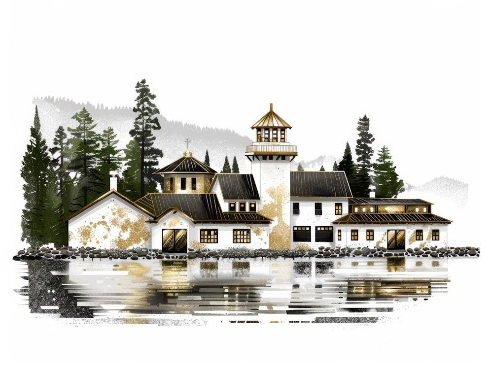 Lake House By The Lake
