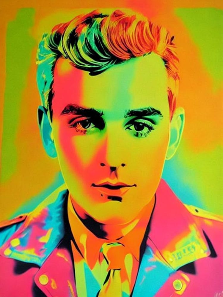 Blackbear Colourful Pop Art