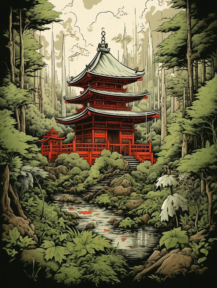 Shinto Shrines Japanese Style 6