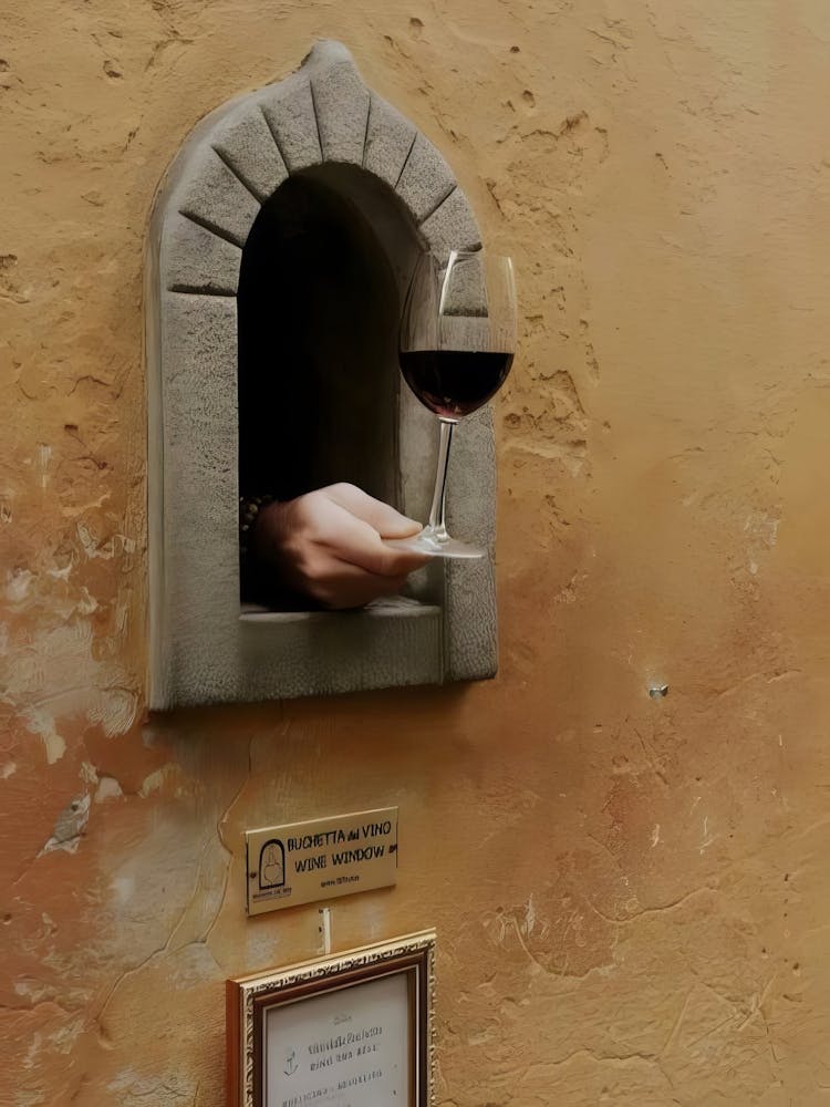 Florence Print Wine Glass Print Florence Wine Window Print Florence Poster Beige Wall Art Kitchen Print Travel Poster Wine Decor