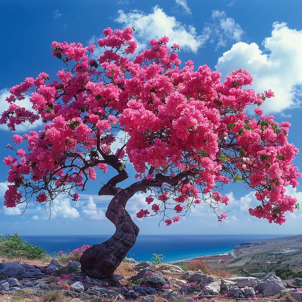Pink Bougainvillea Tree