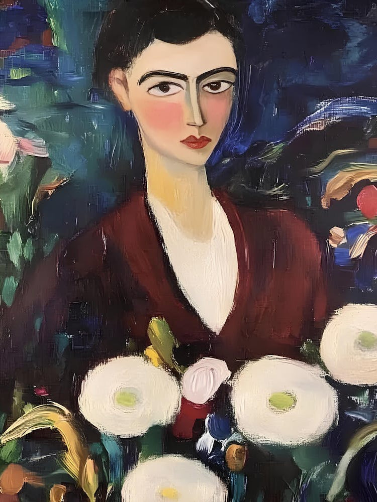 portrait of the woman