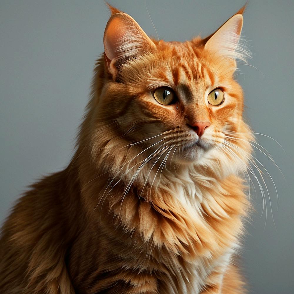 Portrait Of A Cat