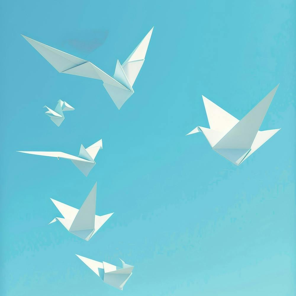 Origami Birds 1