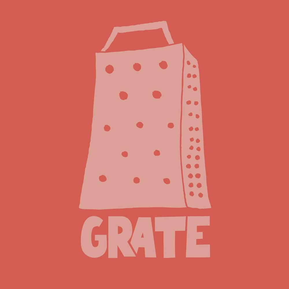 GRATE- Red / Pink