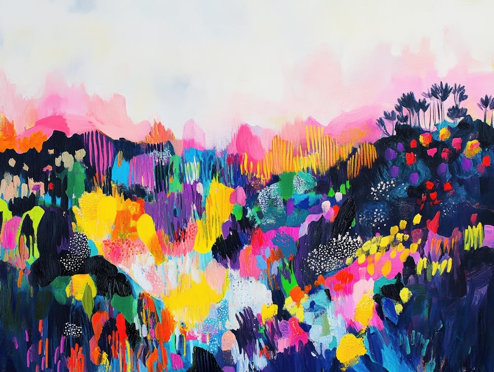 Abstract Landscape Painting 54