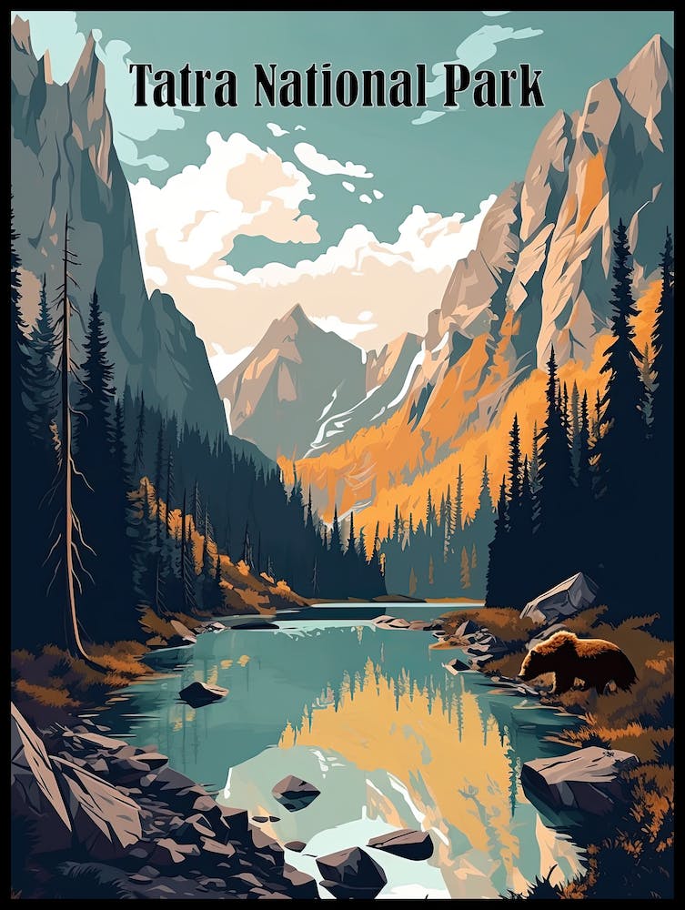 Tatra National Park Adventure - Travel Poster