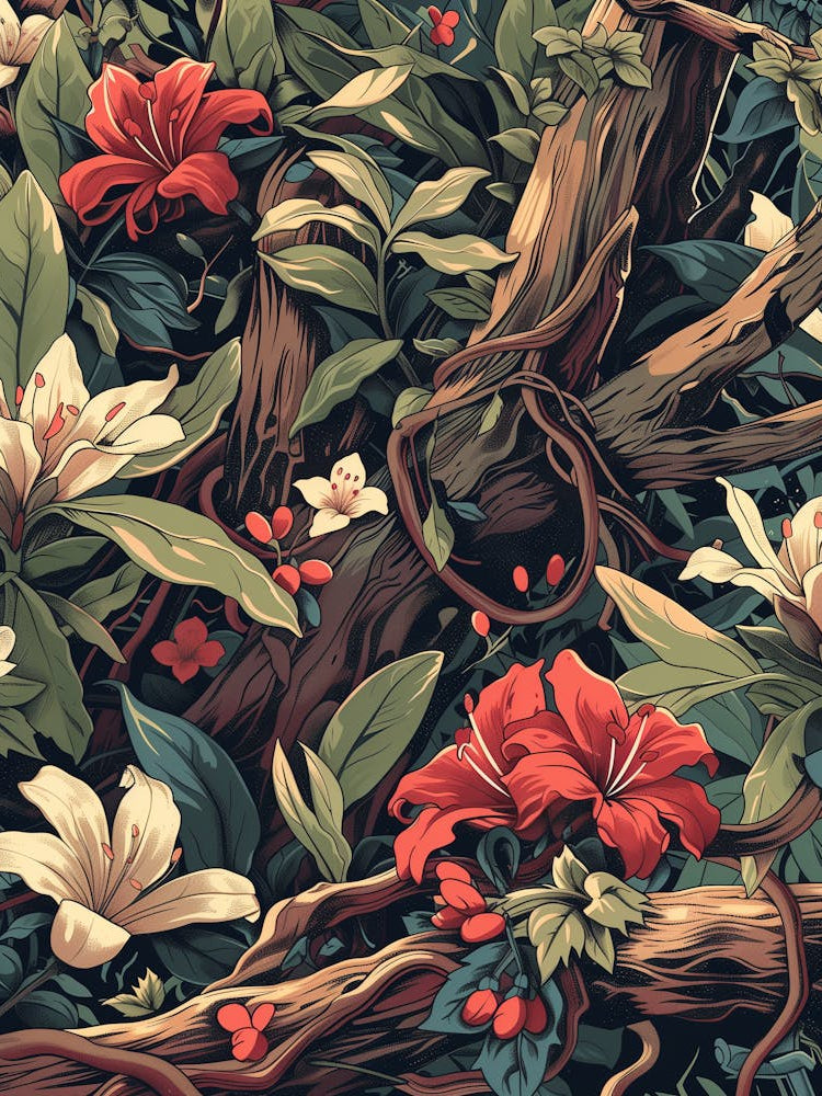 Floral Seamless Pattern