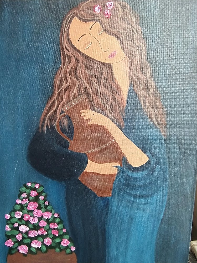 Girl with a jug