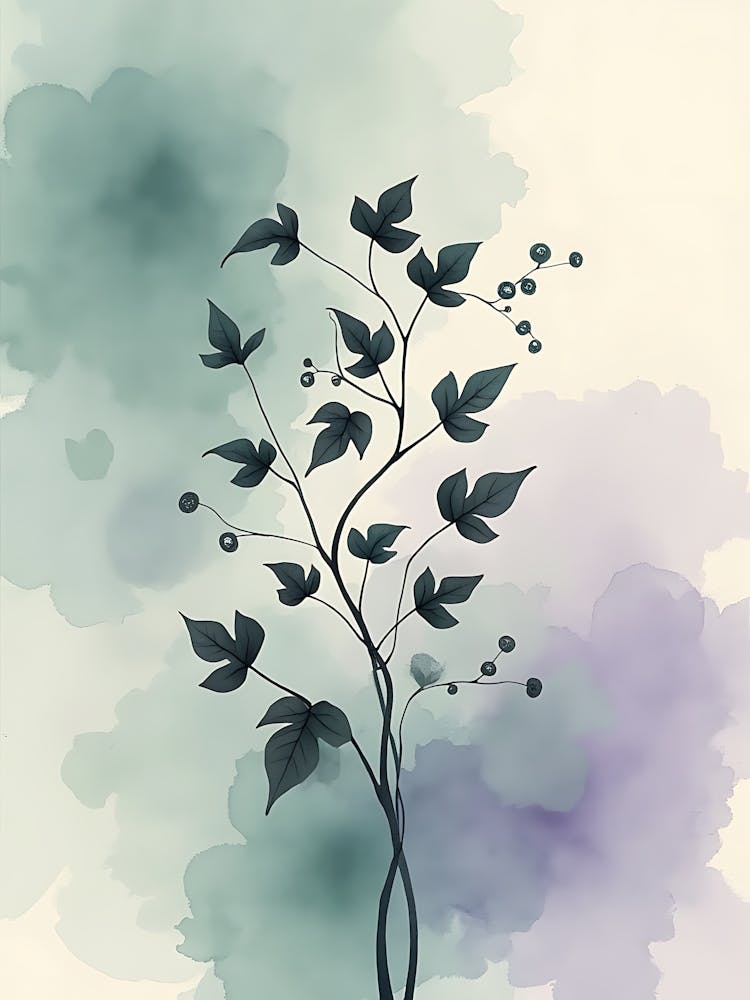 Neutral Foliage Design with Subtle Elegance