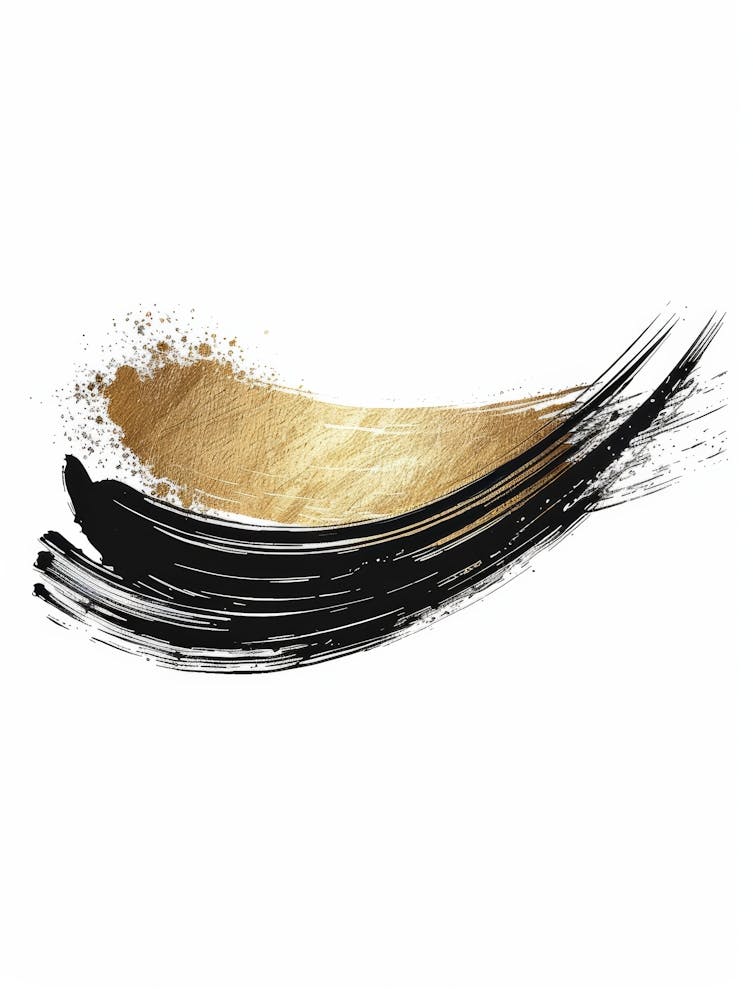 Gold Eyeliner Brush