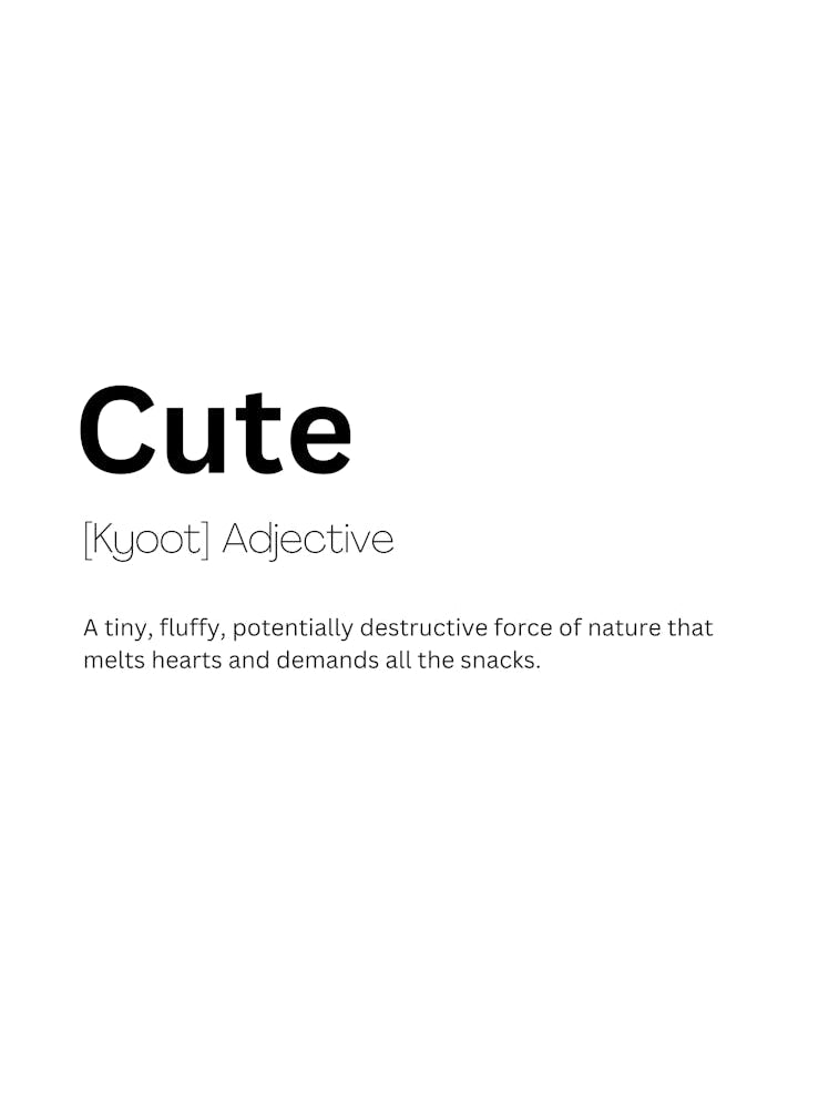 Cute Definition Meaning
