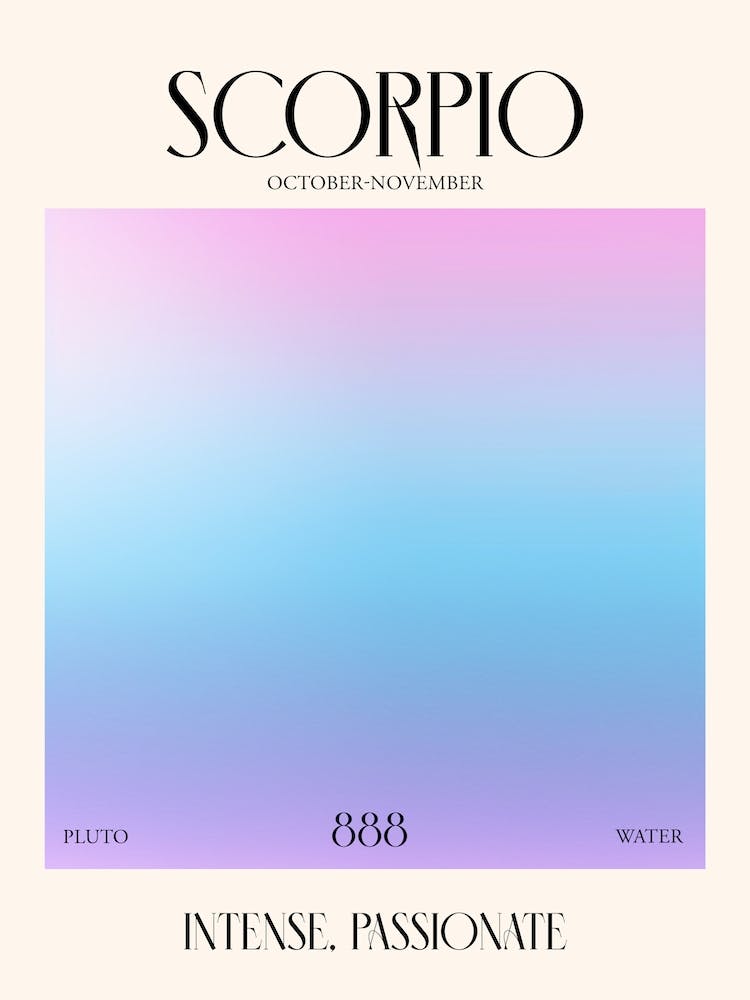 Scorpio 2 Zodiac Sign