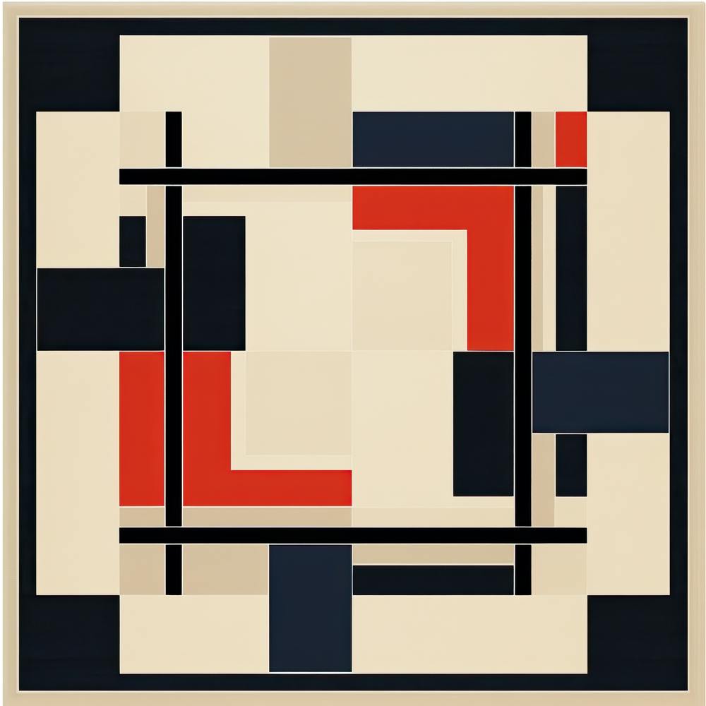 Vintage Symmetry: Mid Century Modern Elegance