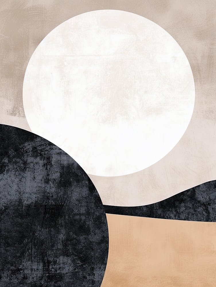 Textures Of Peace Minimalist Style