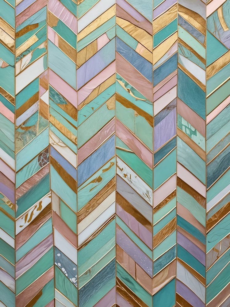 Mermaid Herringbone no5