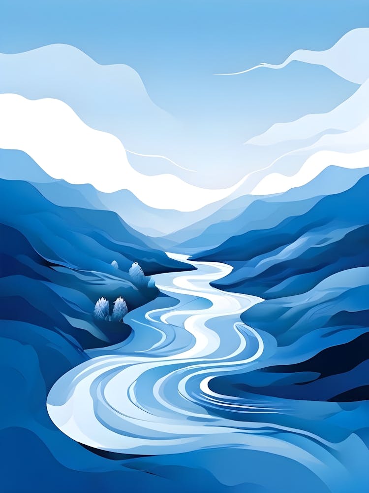 River In The Mountains 2