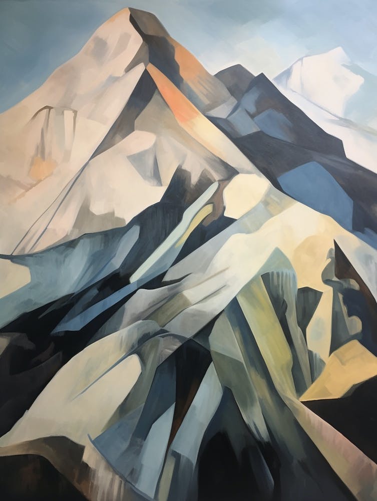Fan Y Big Wales Mountain Painting