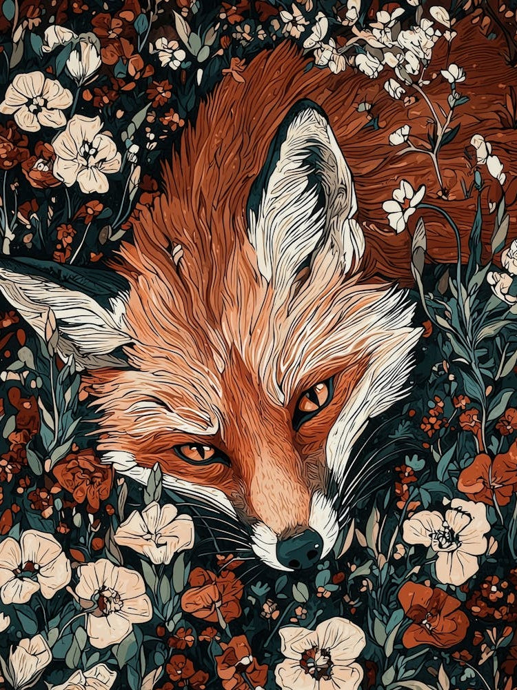 Fox In The Meadow 6