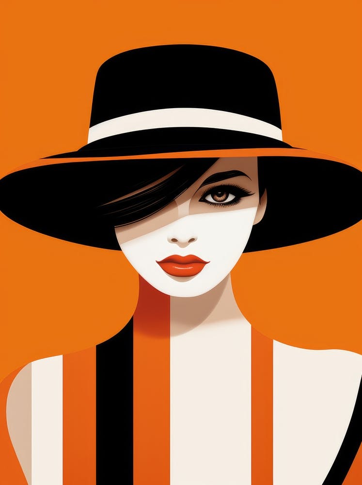Woman In A Hat 36