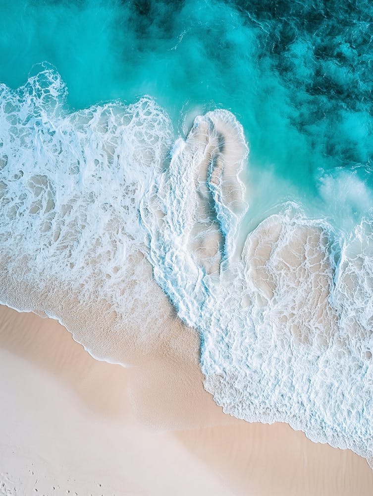 Aerial View Of A Beach 79