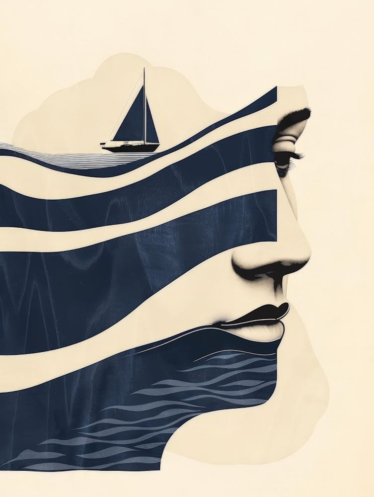 Sailboat In The Sea 1