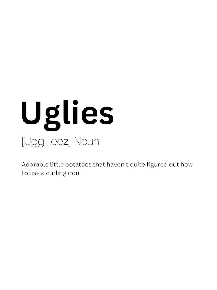 Uglies Definition Bedeutung