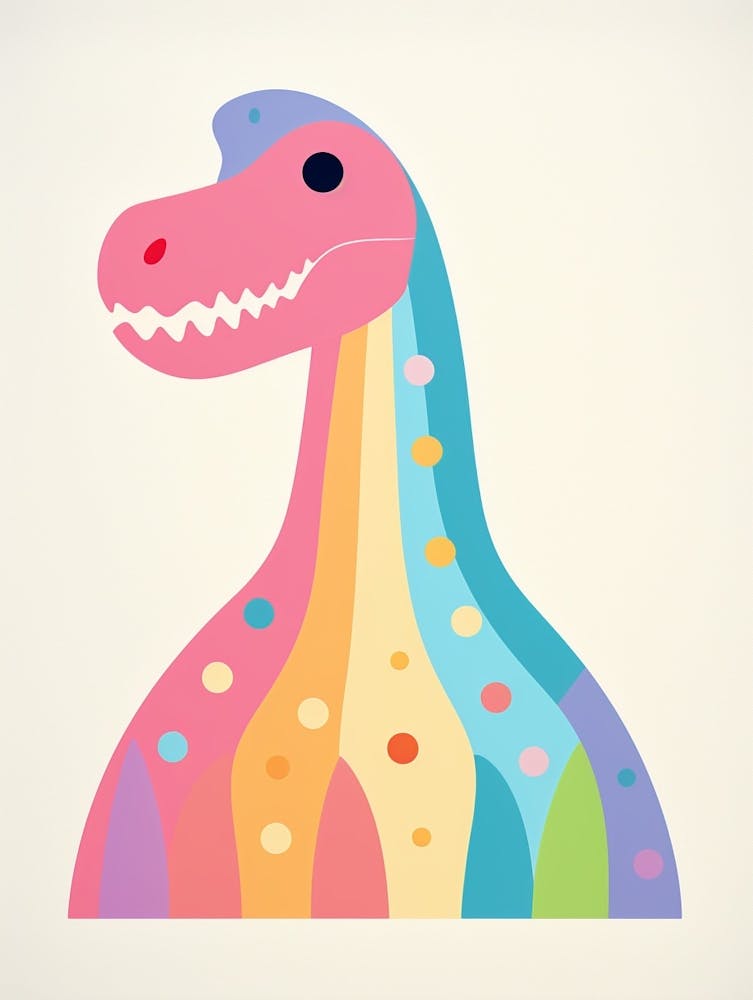 Colourful Dinosaur Maiasaura 2