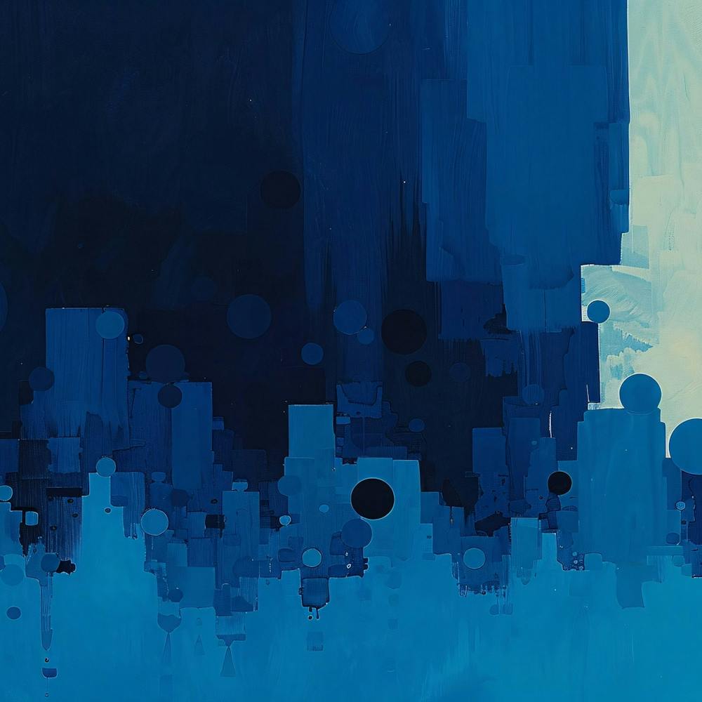 Abstract City Skyline