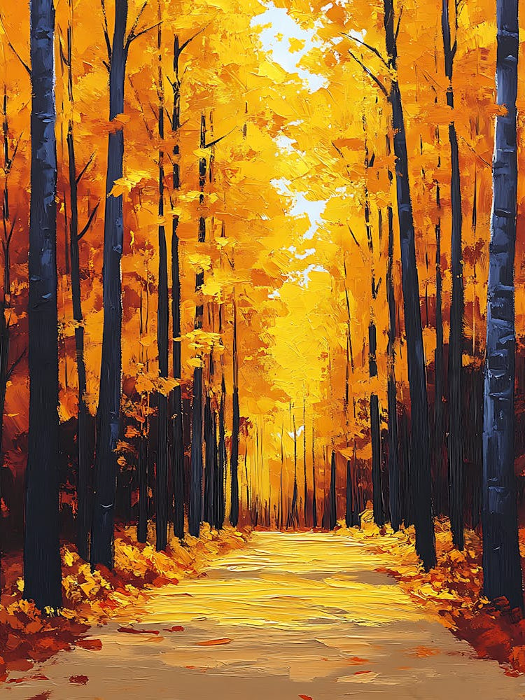 Beautiful Autumn Painting 21