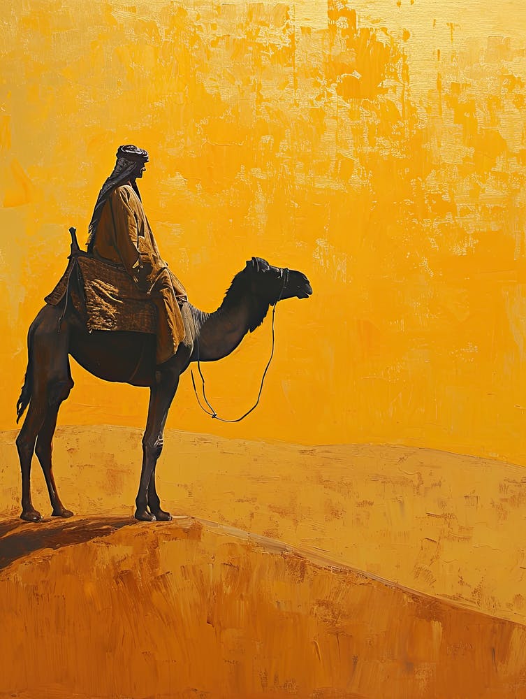 Camel Rider, Middle East