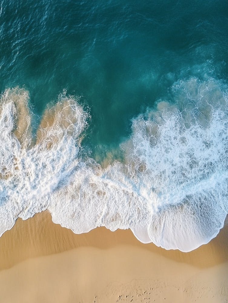 Vue Aérienne D'une Plage 16