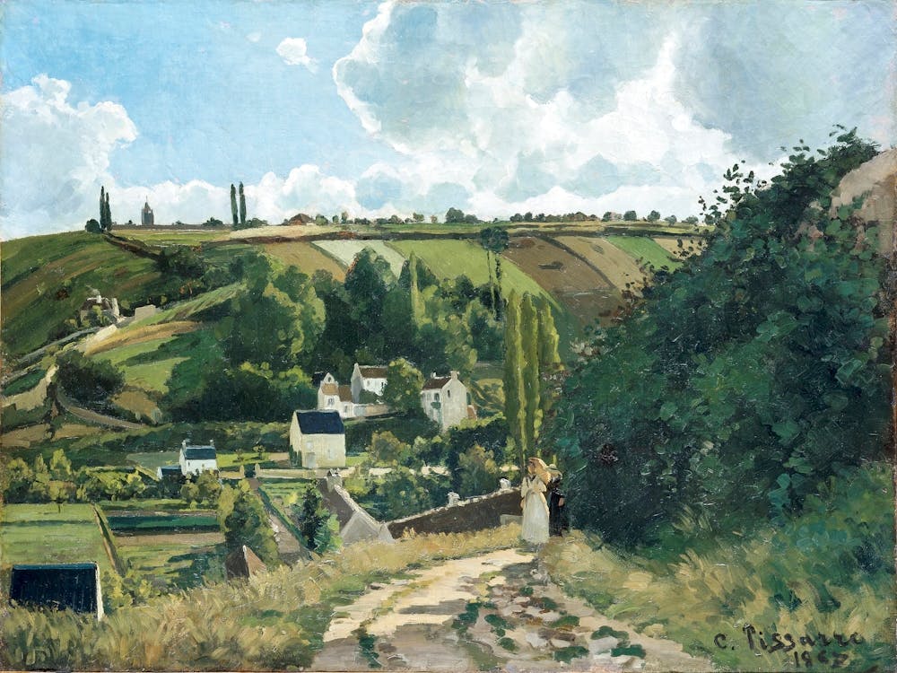 Jalais Hill, Pontoise (1867), Camille Pissarro
