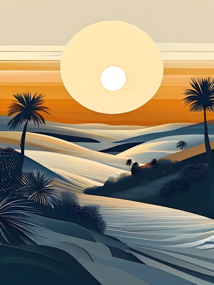 Sunset In The Desert 22