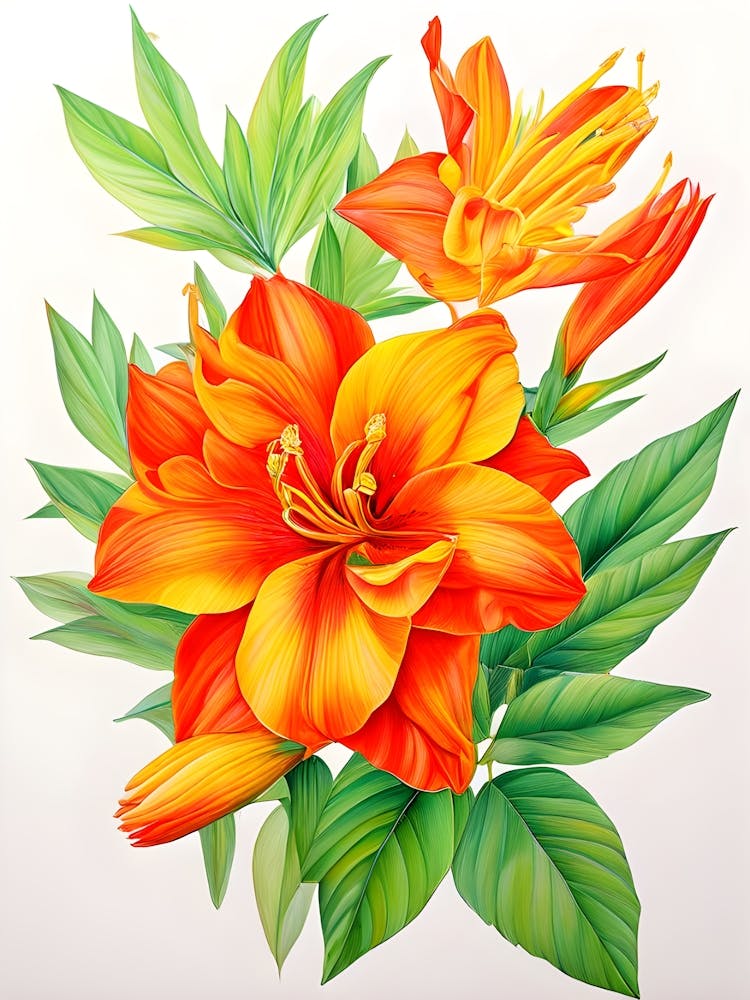 Orange Lily 2