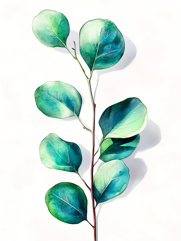 Eucalyptus nature flora art