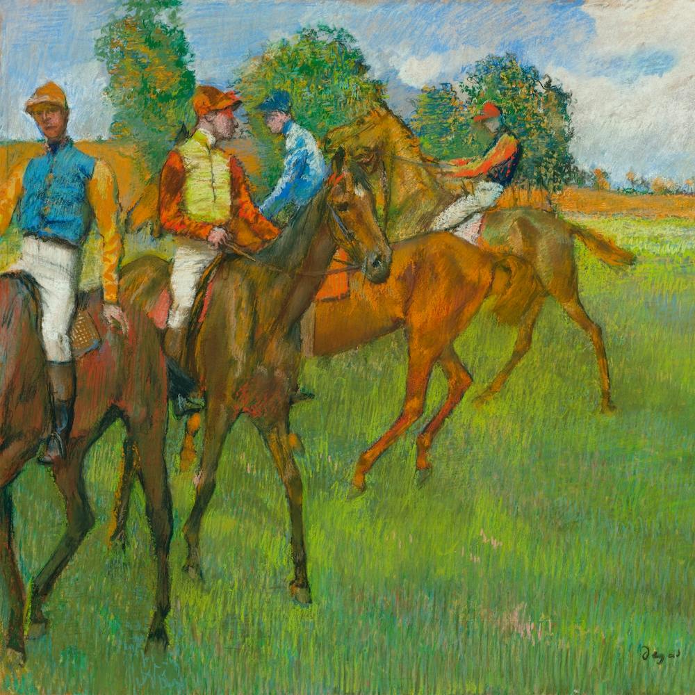 Before The Race, Edgar Degas
