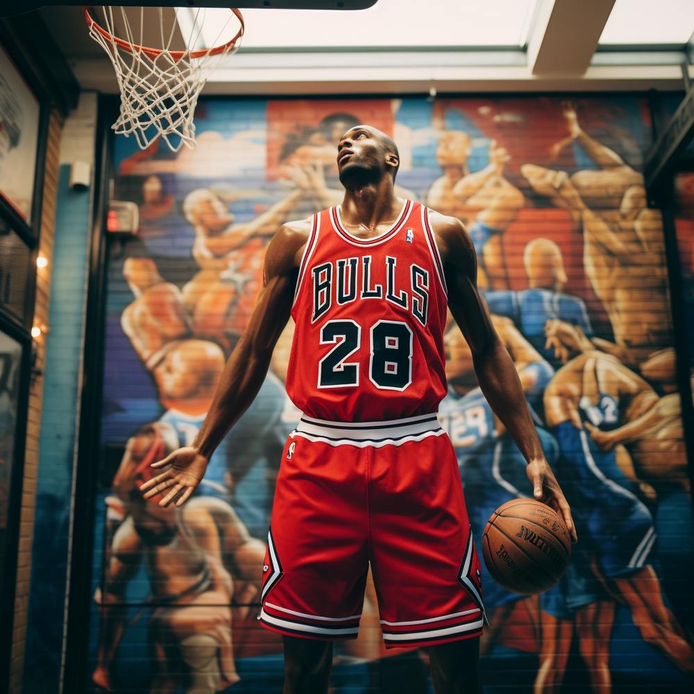 Sauceboss0283 Change The Jersey Micheal Jordan Is Wearing To A