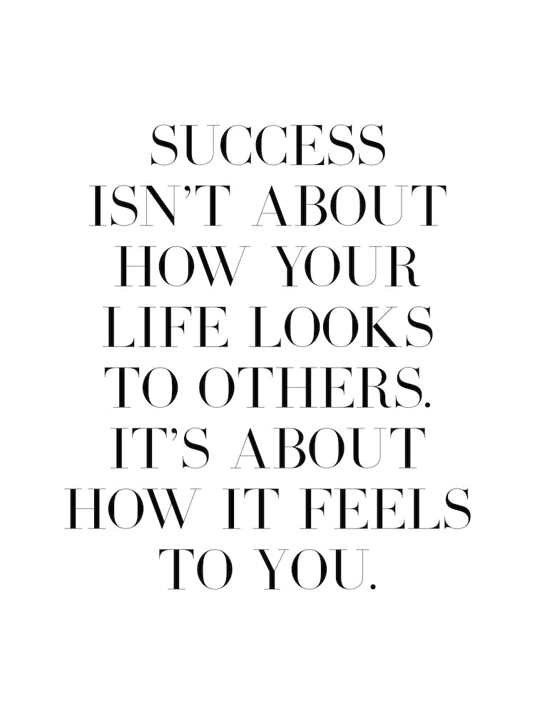 Success quote (white tone)