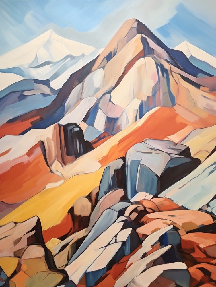 Mount Washington Usa 8 Mountain Painting