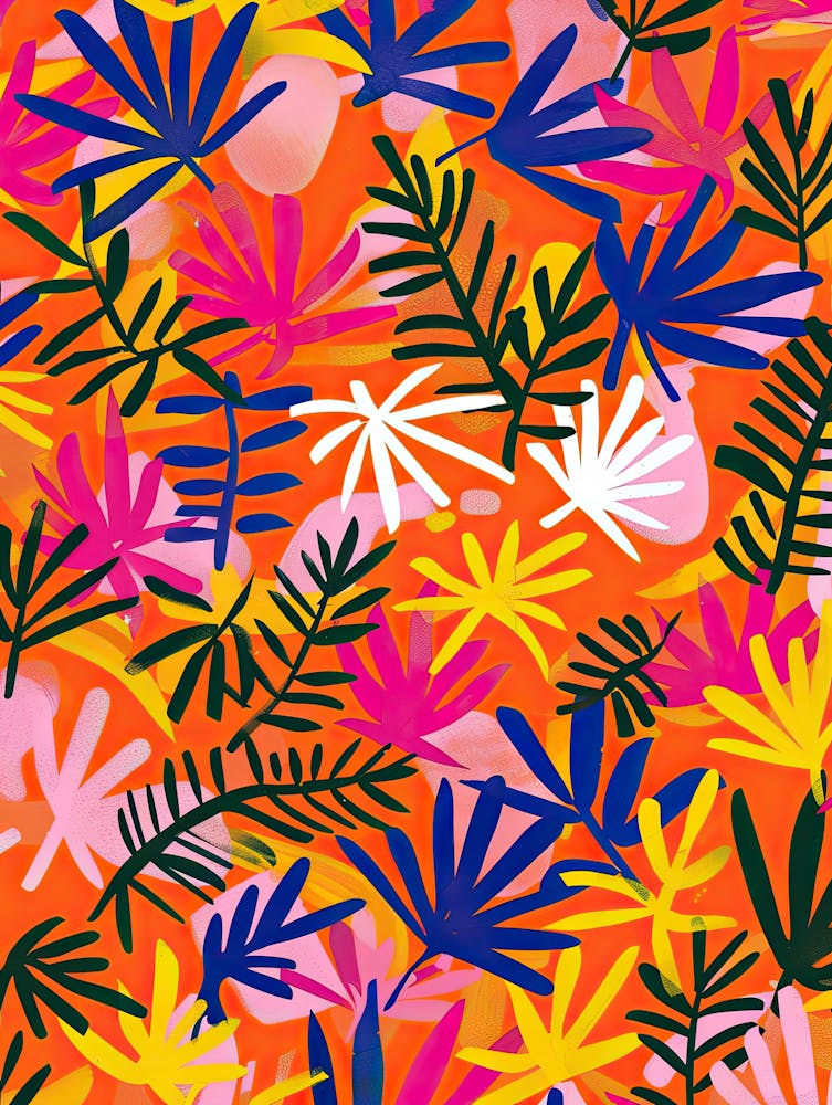 Blooming Jungle Matisse Style