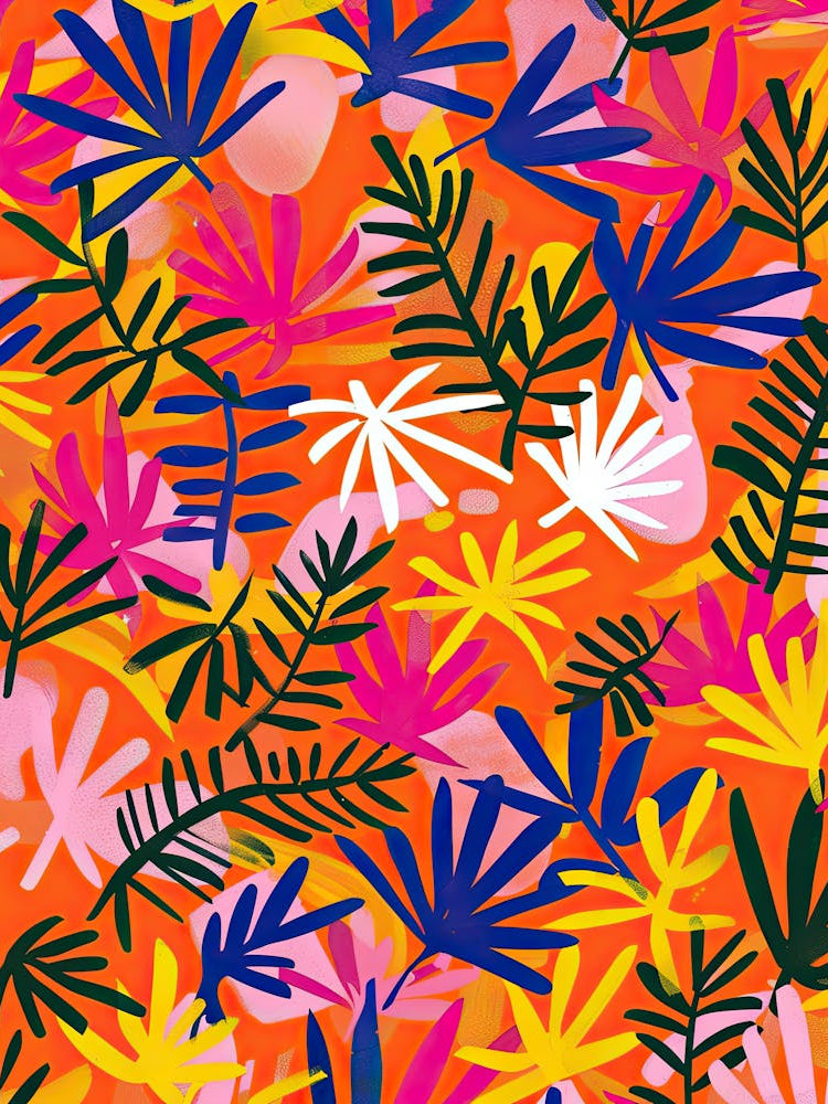 Blooming Jungle Matisse Style