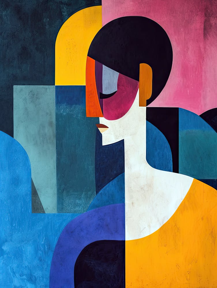 Abstract Portrait Of A Woman 34213