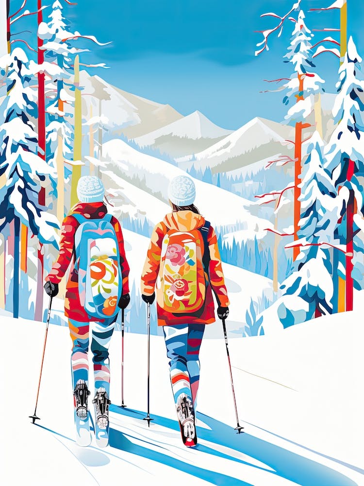 Park City Mountain Resort   Utah Usa, Ski Resort Illustration 3