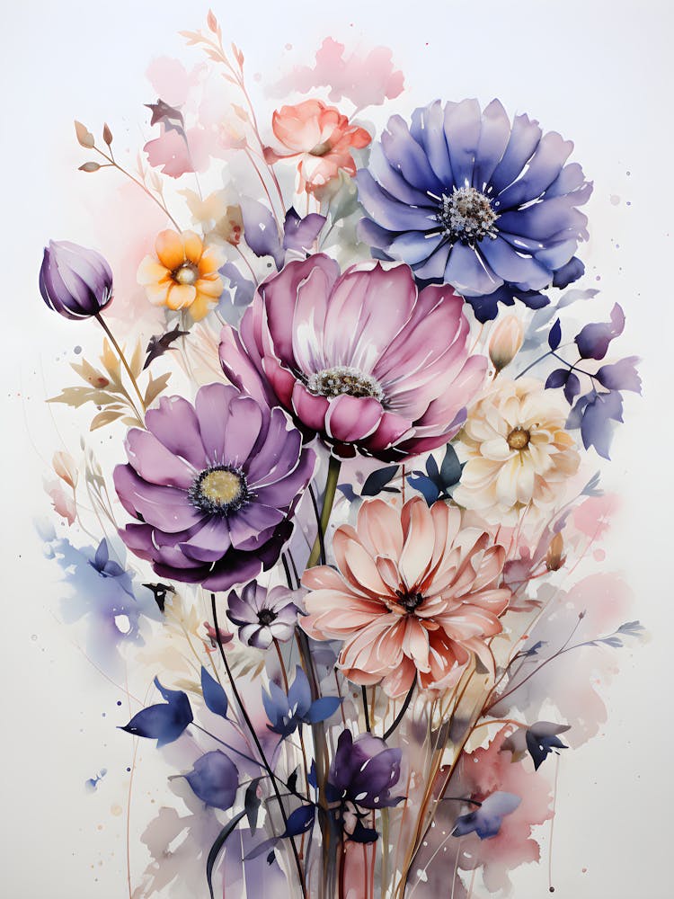 Aquarelle Merveilles Sauvages