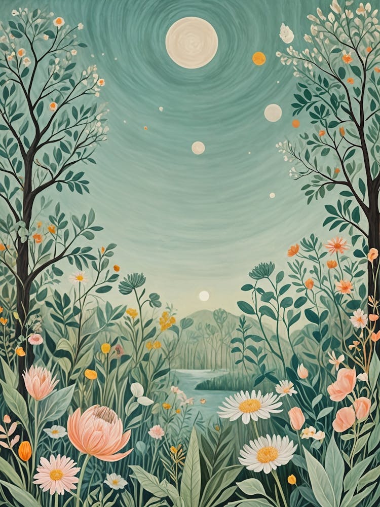 Moonlight In The Secret Garden