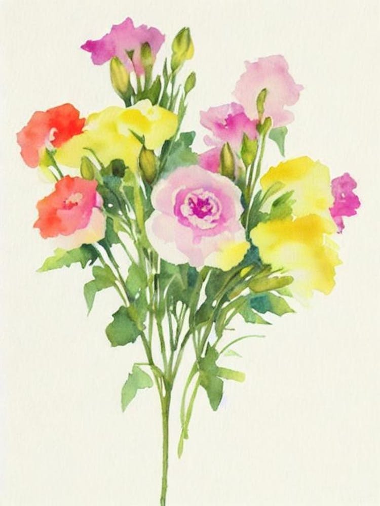 Lisianthus Vintage Flowers Flower